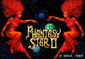 Phantasy Star II (Brazil) screen shot title